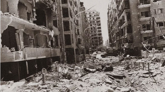 beirut-war-zone